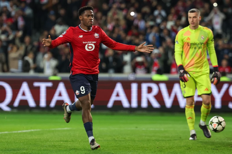 里爾本季近10個主場，領先時贏球率高達80%，簡直是主場王者。法新社