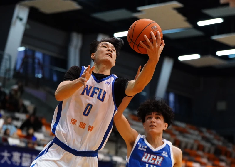 虎尾郭俊言攻下全場最高36分11籃板。大專體總提供