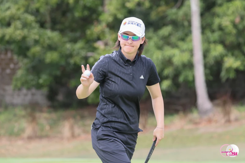 李旻以兩回合總桿140桿-4暫並列第四名。Tlpga提供/葉勇宏攝