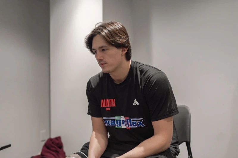 提布斯 海 受訪中提到喜歡台灣的小籠包。張閎鈞攝