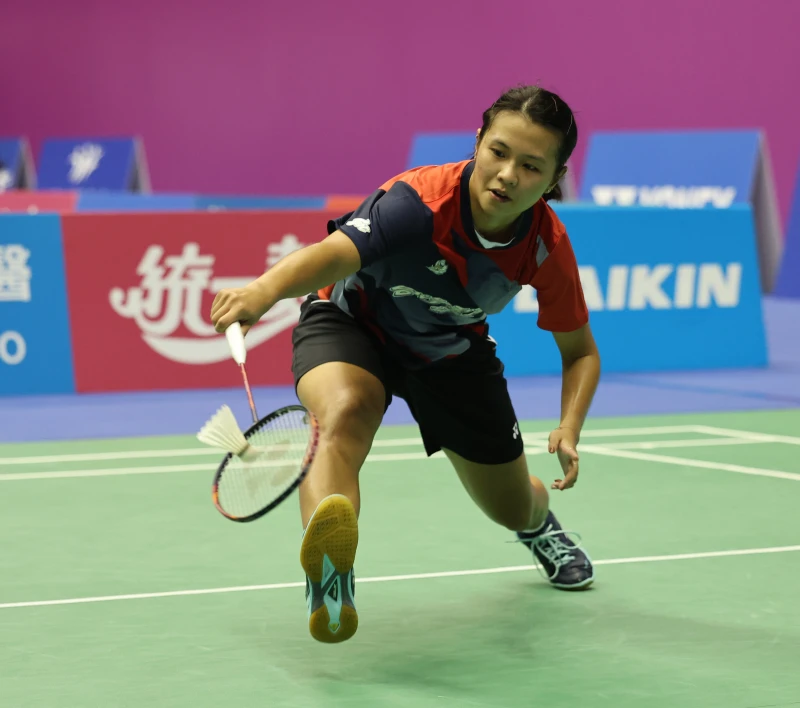 邱品蒨三局吞敗。資料照片