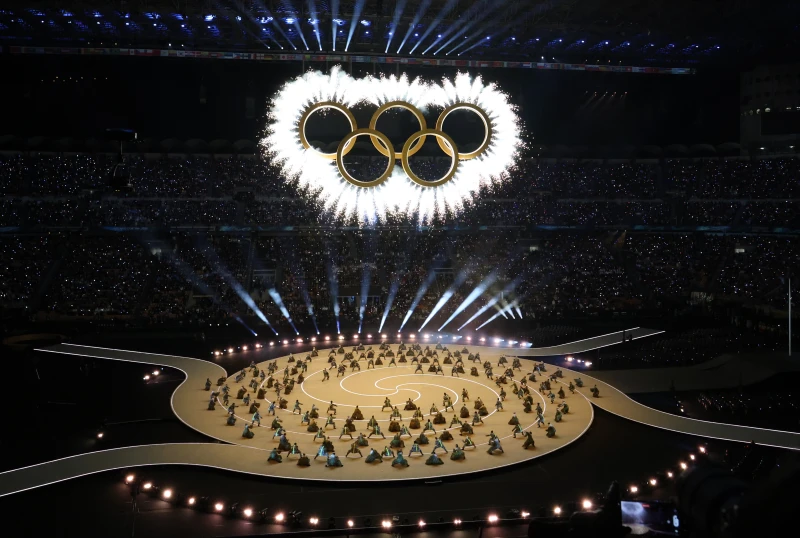 冬奧開幕式以「和諧」為主題貫穿全場。中華奧會提供