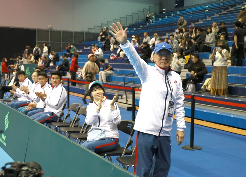 台維斯盃中華隊肩負保級重任。中華民國網球協會提供