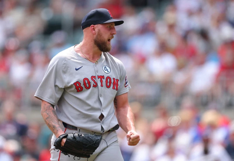 波士頓紅襪王牌克羅切（Garrett Crochet）拒絕美國隊徵召。法新社