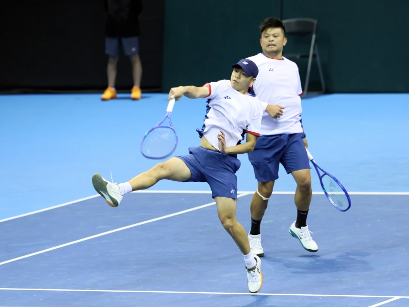 謝政鵬／黃琮豪驚險拿下第三點。海碩整合行銷提供