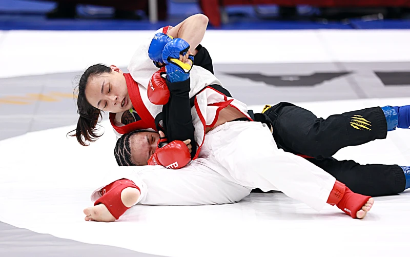 布布參賽過多樣化技擊賽事，都有傑出表現。特約記者 郭運復攝影