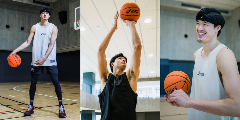 Asics宣布與日本國家男子籃球隊成員渡邊雄太正式展開合作。官方提供