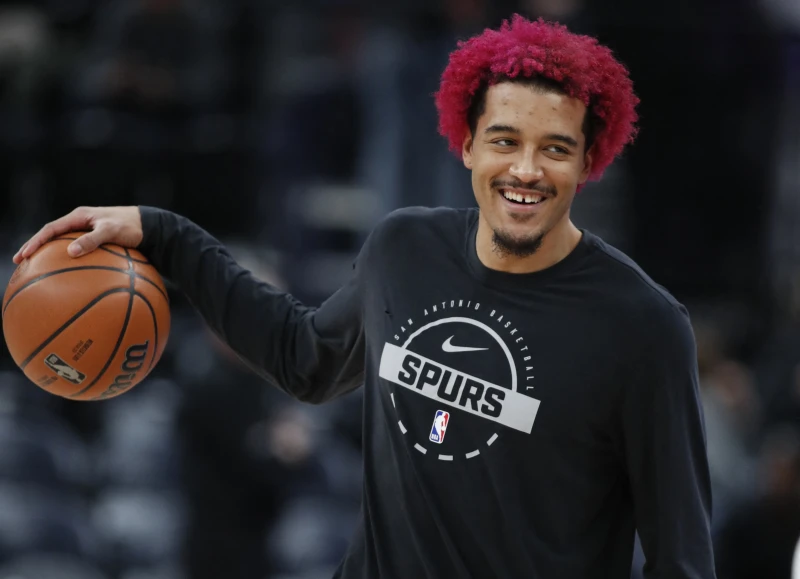 馬刺意外裁掉頂級鋒線索漢（Jeremy Sochan）。法新社