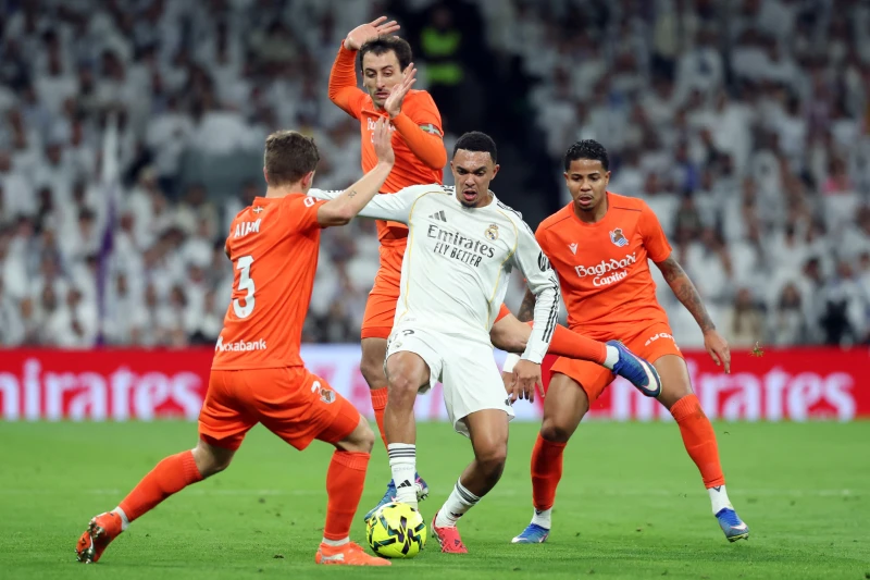 阿諾德（Trent Alexander-Arnold）傷癒先發上陣即貢獻助攻。法新社