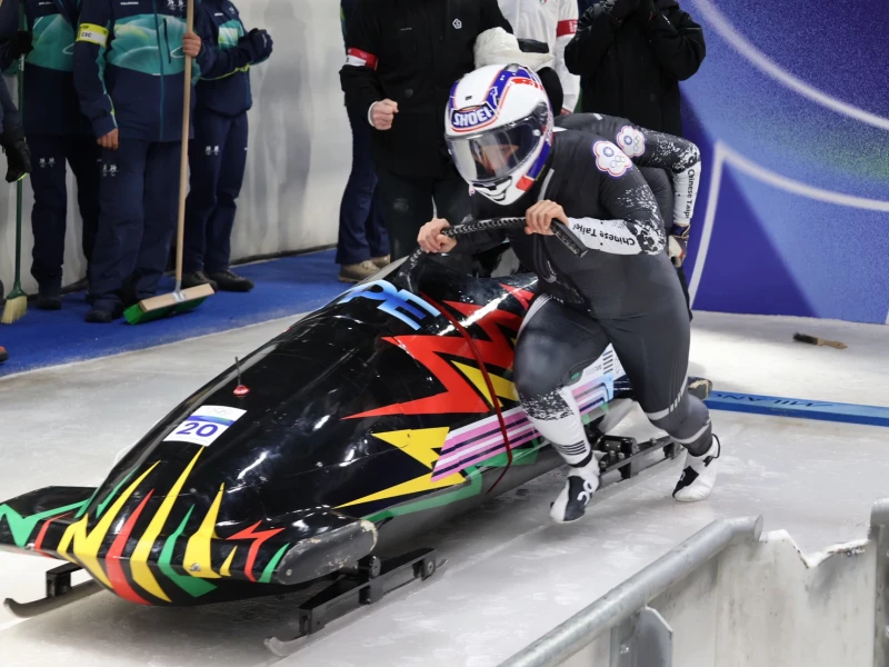 推車手林頌恩。中華奧會提供