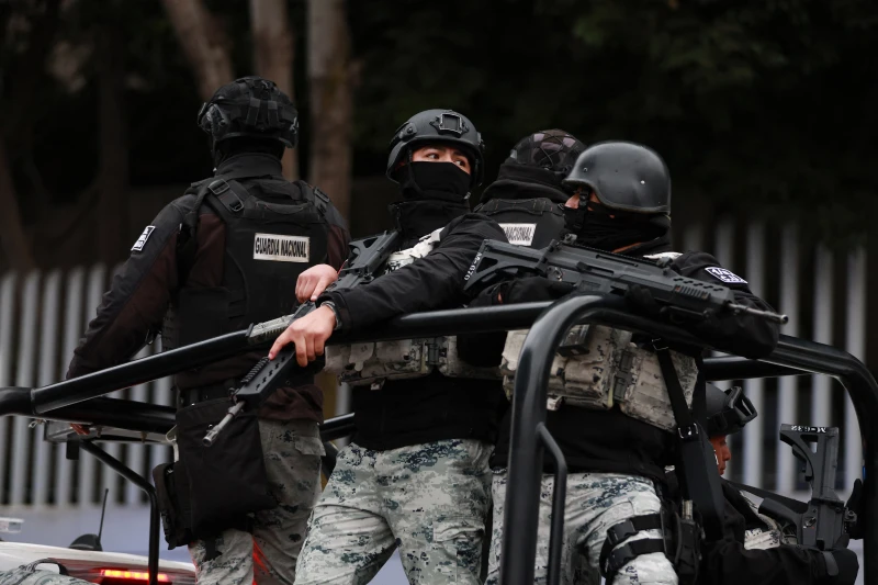 世界盃6月就將登場，不料墨西哥竟發生戰亂。法新社