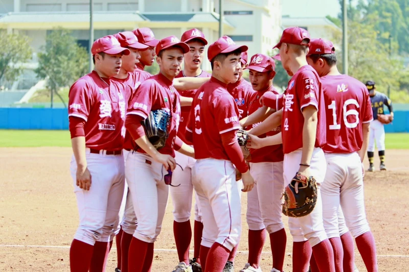 麥寮首度進8強創隊史紀錄。學生棒聯提供
