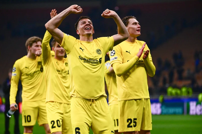 來自挪威北極圈內的小鎮球隊博德格林特（Bodo/Glimt）創下大驚奇！法新社