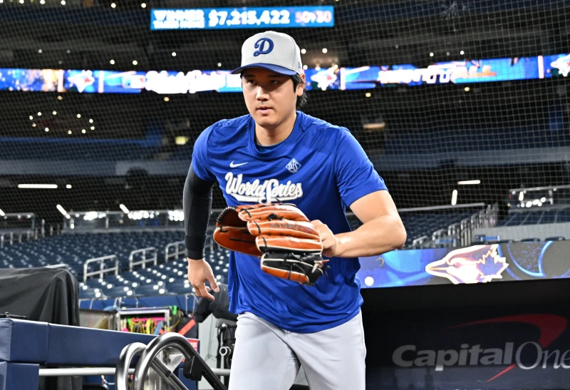 洛杉磯道奇球星大谷翔平今抵達日本。法新社