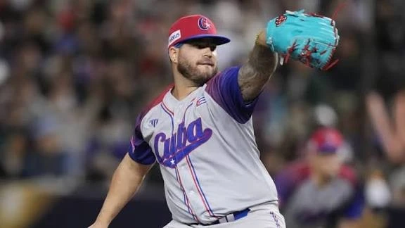 古巴經典賽投手帕德隆（Yusniel Padron），因涉嫌販毒，目前已遭美國警方逮捕。摘自推特