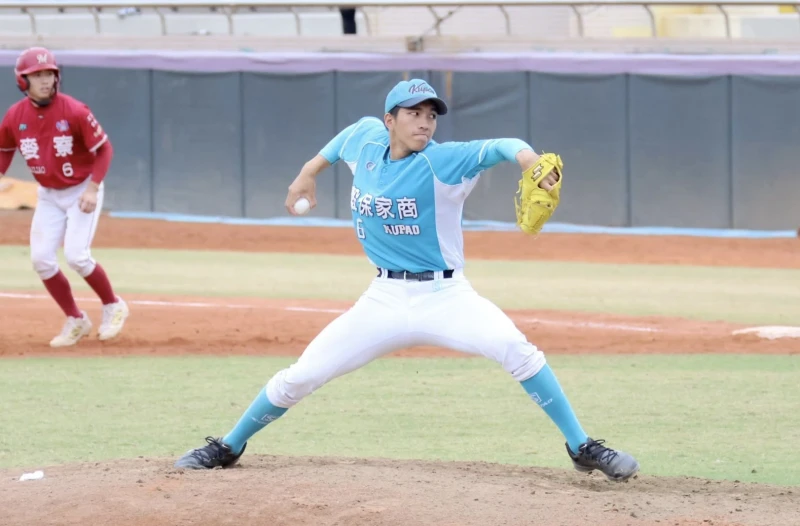 穀保家商靠著羅于晏後援3局守住勝利。學生棒聯提供