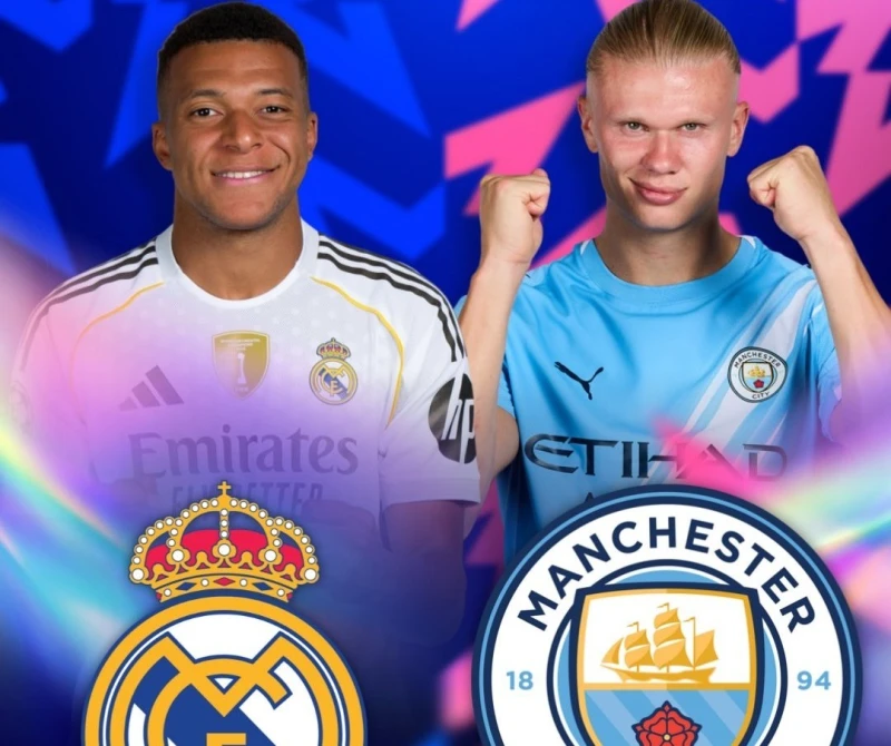 皇馬與曼城連續五季歐冠淘汰賽對決。摘自歐冠推特