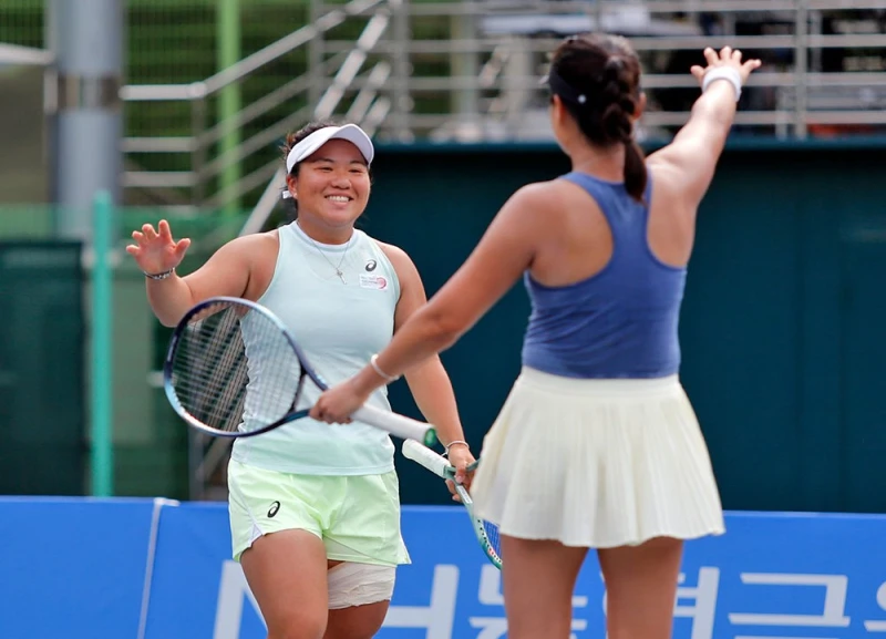 梁恩碩的台港組合成功闖進奧斯汀網賽雙打決賽。摘自梁恩碩臉書