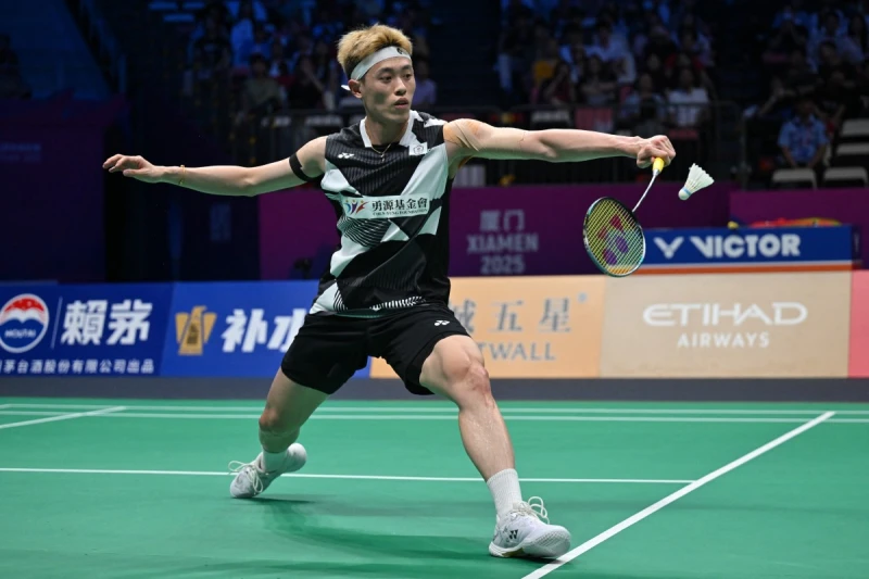 林俊易德國站也在四強止步。法新社