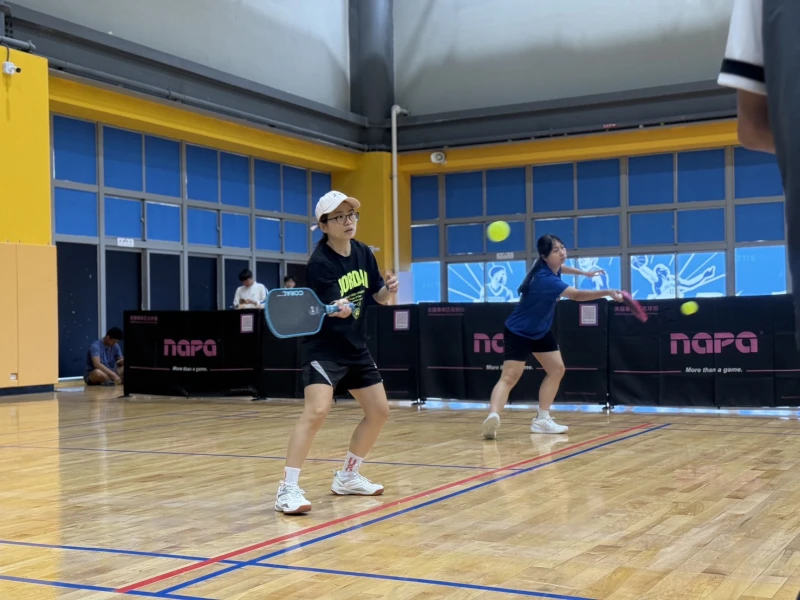 匹克球在去年呈現爆發性成長，推廣規模與參與人數大幅提升達 650 倍。台中市運動局提供