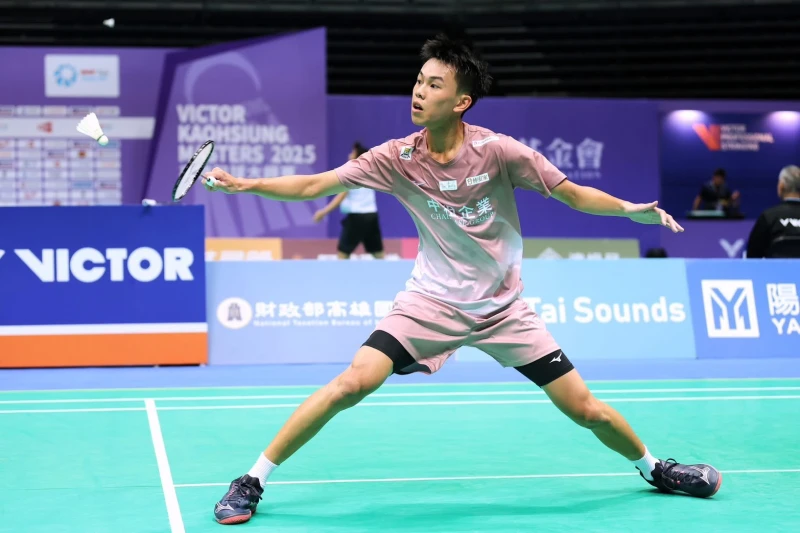 中租20歲小將吳哲穎成功在新加坡打進決賽。中租提供