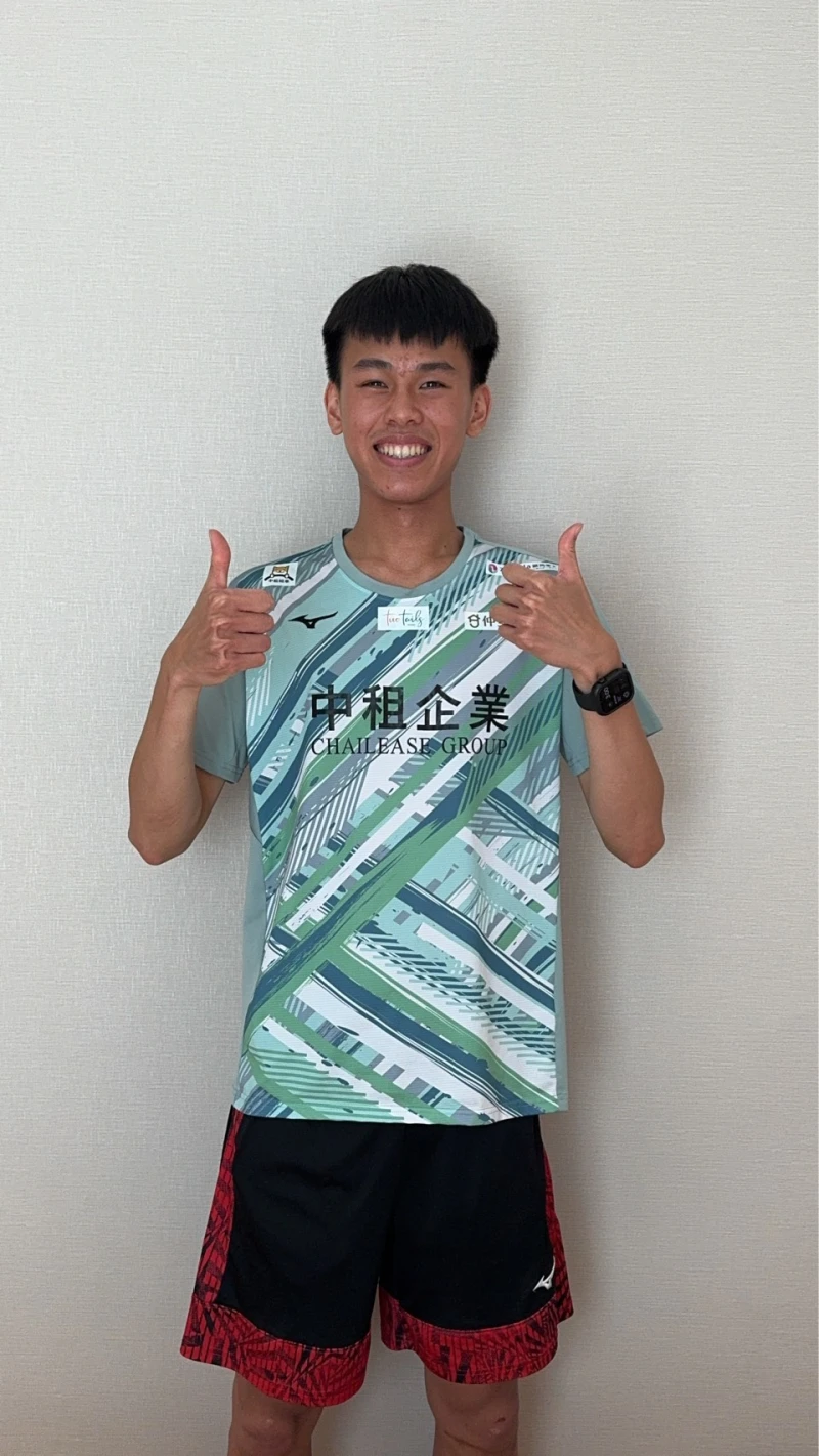 20歲小將吳哲穎首度打進決賽。中租提供