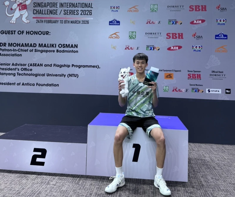 中租20歲小將吳哲穎打下首個挑戰賽冠軍。中租提供