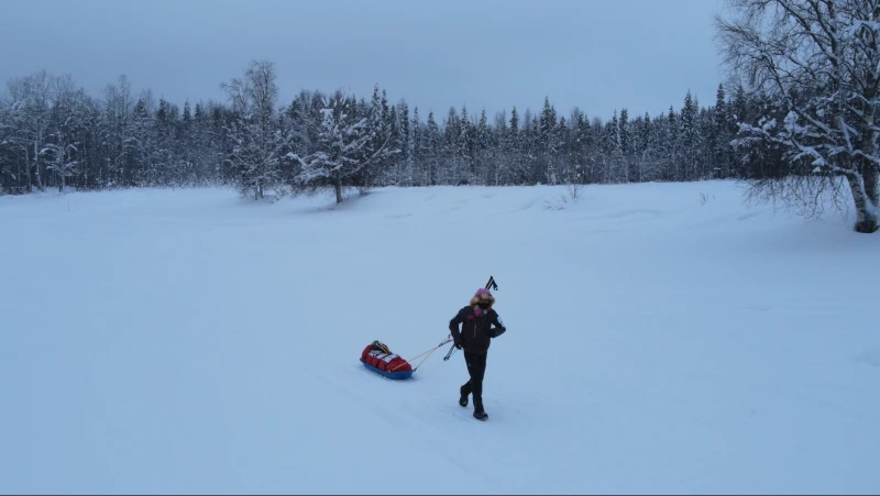 極地超馬運動員陳彥博挑戰極限。陳彥博提供