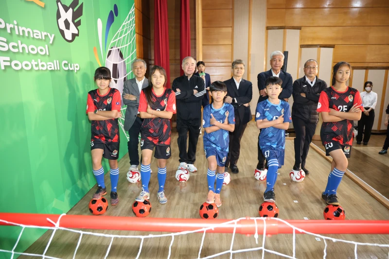 小學生足球賽是以國小學生為主。李天助攝