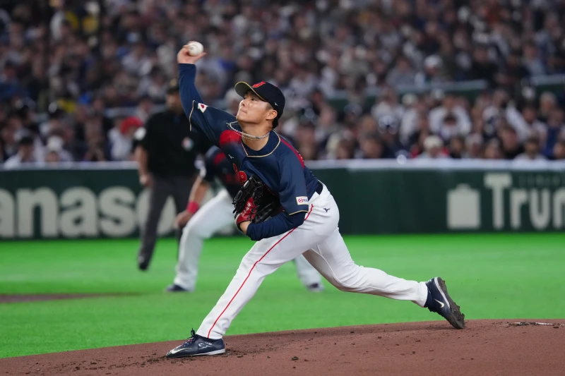 山本由伸。記者劉峻誠攝