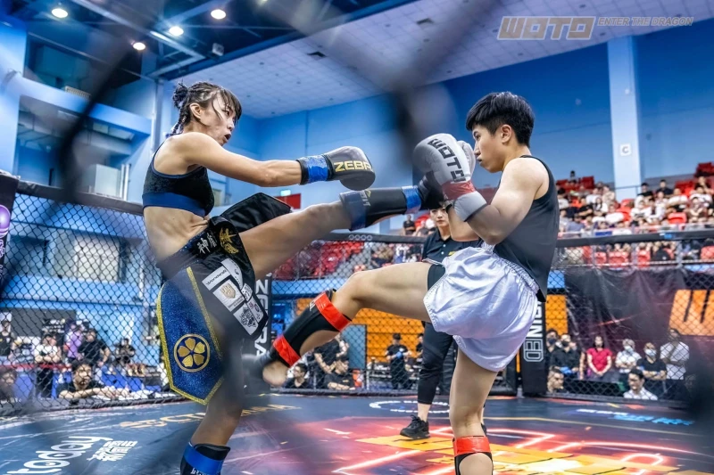 曾卓嵐(左)與李彥誼(右)兩位人氣女將將分別挑戰髒拳與搏擊項目。中華民國職業技擊聯合會提供