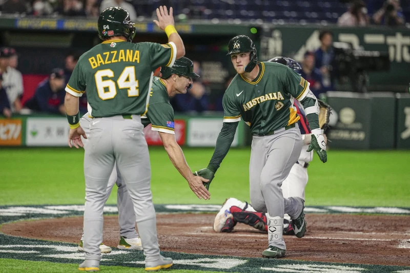 效力於芝加哥白襪內野手的米德（Curtis Mead）打下關鍵轟。法新社