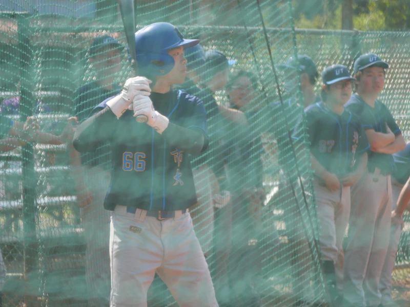 王韋丹轟出左外野全壘打。吳敏欣攝