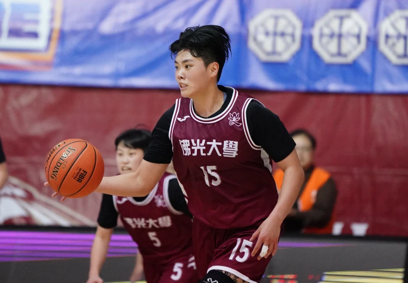 佛光陳丁綺19分6籃板4助攻5抄截。大專體總提供