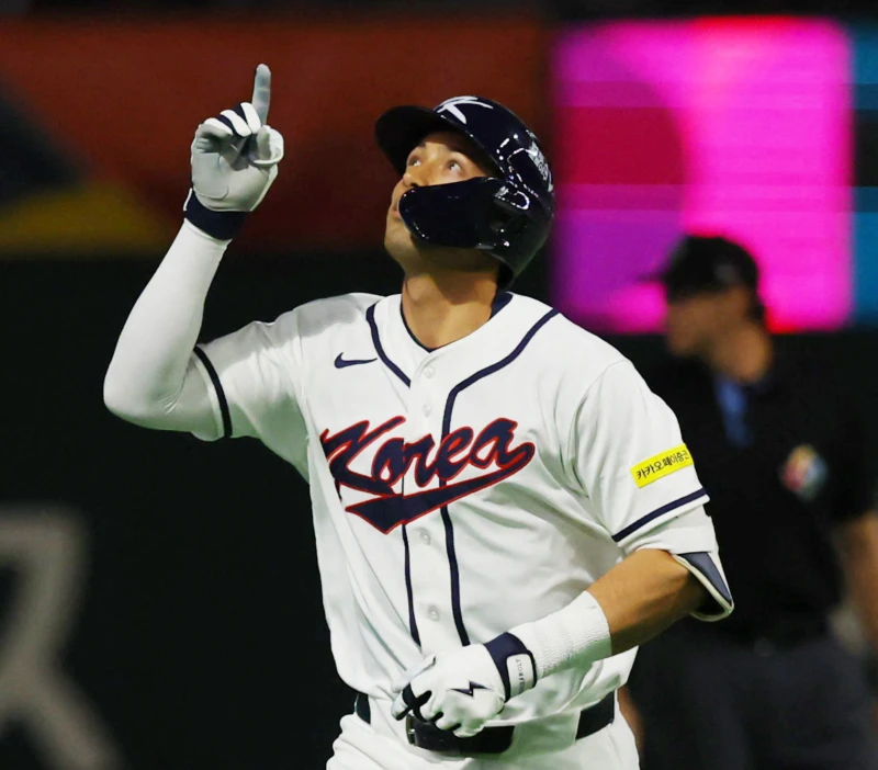 韓媒點名惠特科姆為負於中華隊的最大戰犯。法新社