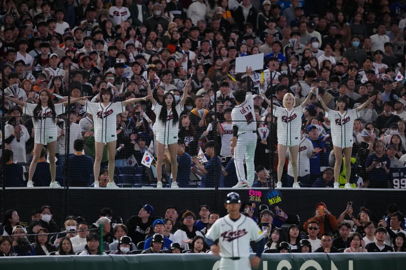 韓國隊。記者劉峻誠攝