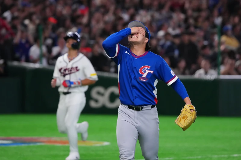 孫易磊失分讓他自己很自責。記者劉峻誠攝