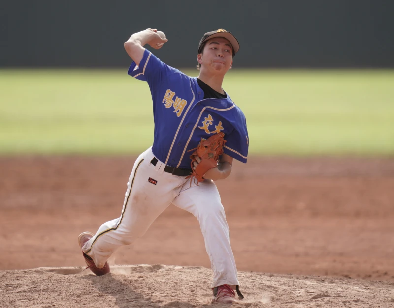 陳惠完投勝。大專體總提供