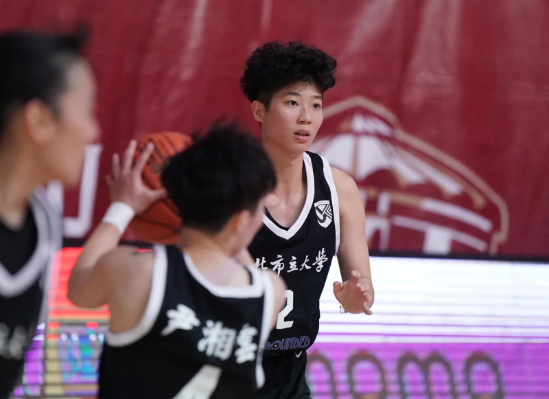 北市大呂倩玟12分11籃板雙十演出。大專體總提供