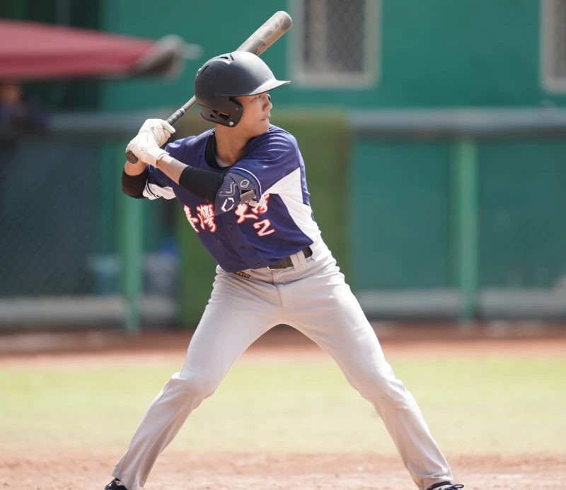 楊佾打擊獎第一名。大專體總提供