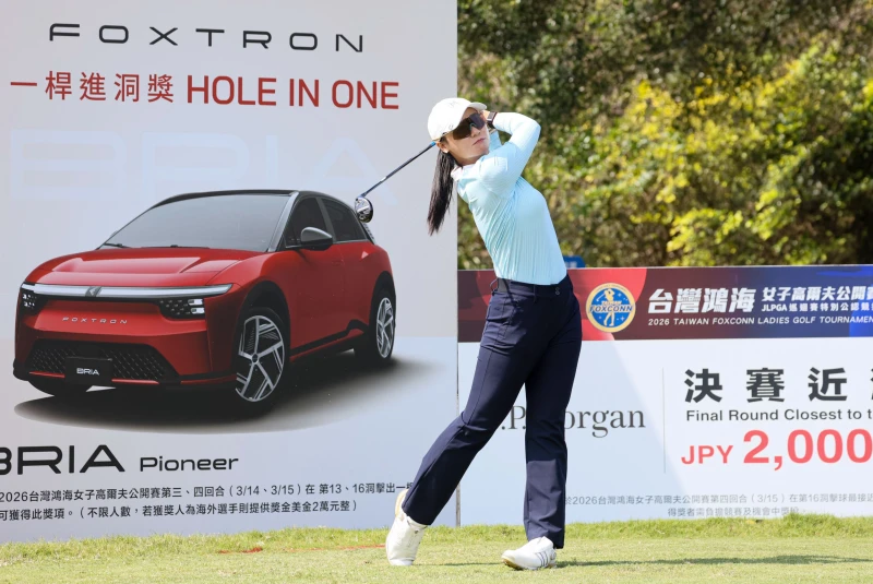 泰國選手布薩巴甘Nook Sukapan第一回合打出65桿-7的佳績領先群雌。Tlpga／林聖凱攝