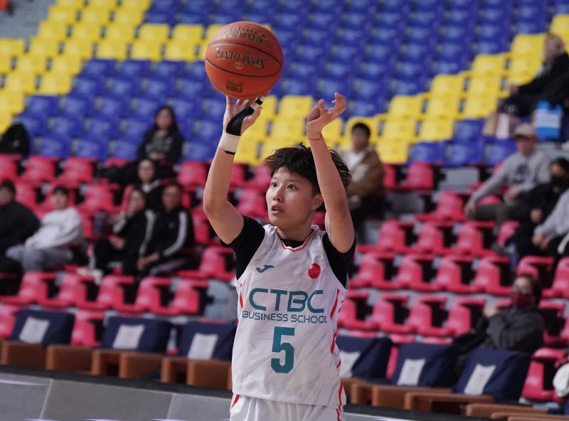 中信邱群琋全場最高22分。大專體總提供