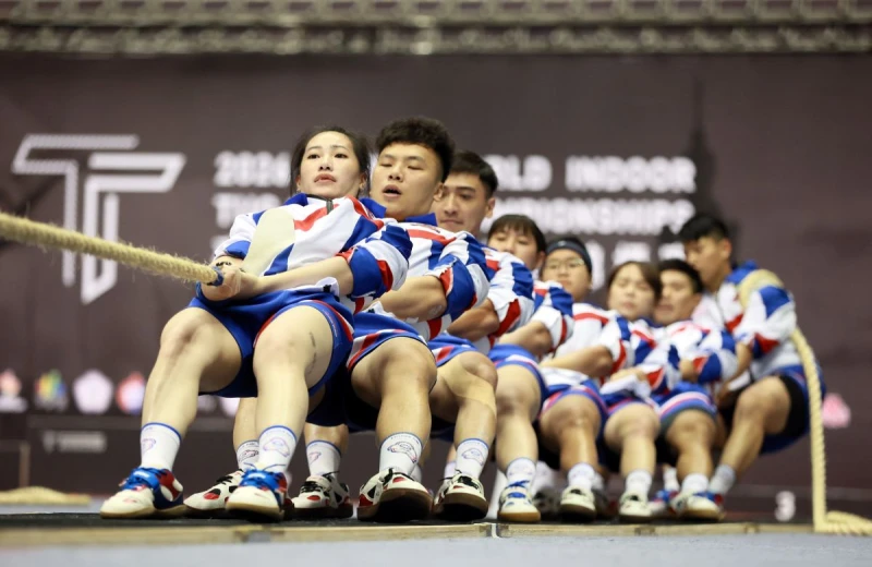 臺灣大笨牛贏得公開混合580公斤級金牌。大會提供