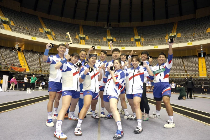 臺灣大笨牛贏得公開混合580公斤級金牌。大會提供