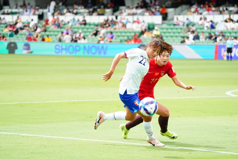 中華女足張可欣。中華足協提供