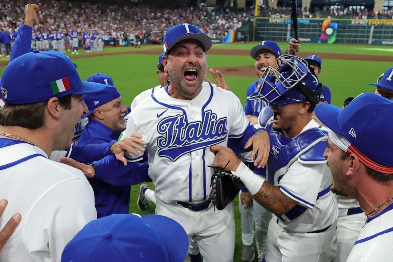 義大利成今年經典賽的最大黑馬。法新社