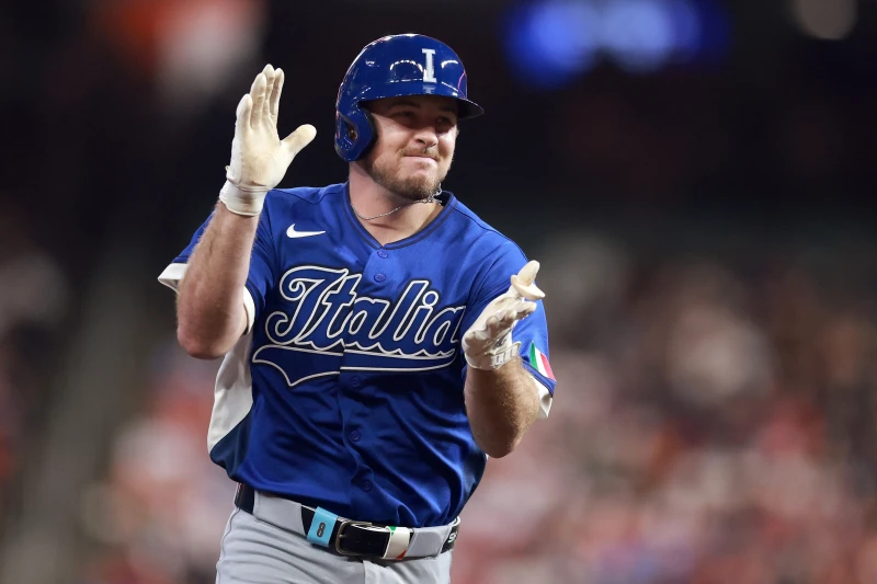 目前只有義大利的提爾(Kyle Teel)腿後肌拉傷,需休養4至6周。法新社