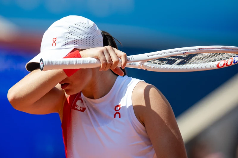 波蘭網球名將絲薇泰克（Iga Swiatek）坦承陷於低潮。法新社