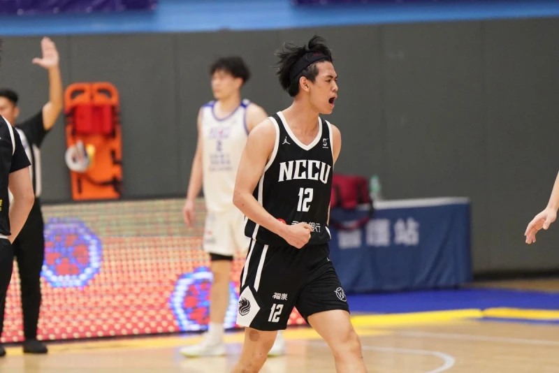 政治大學林子皓攻下全隊最高20分。大專體總提供