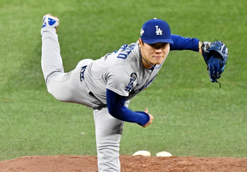 山本由伸上季戰績12勝8敗,防禦率2.49。法新社